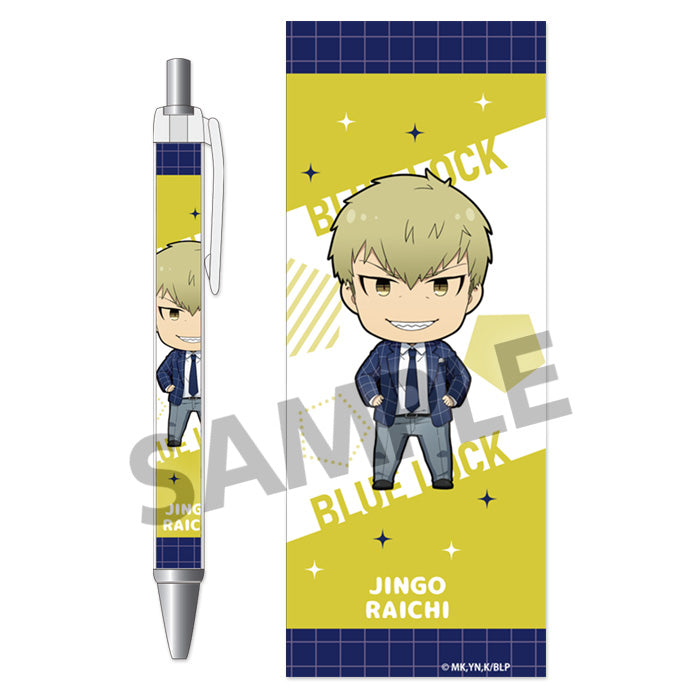 ブルーロック_ボールペン 雷市陣吾 デフォルメ スーツ ver.