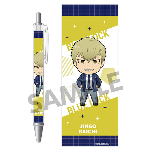ブルーロック_ボールペン 雷市陣吾 デフォルメ スーツ ver.