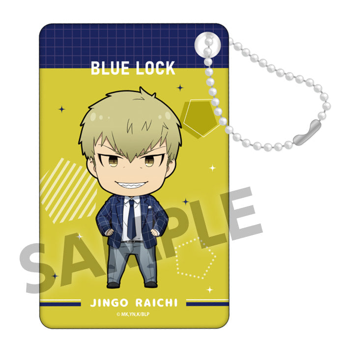 ブルーロック_パスケース 雷市陣吾 デフォルメ スーツ ver.