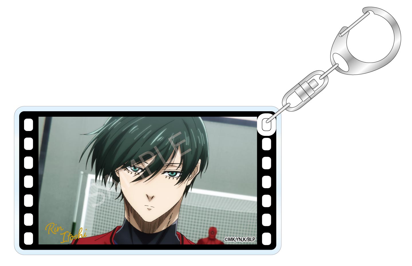 ブルーロック_場面写フィルム風メモリアルキーホルダー 糸師凛A