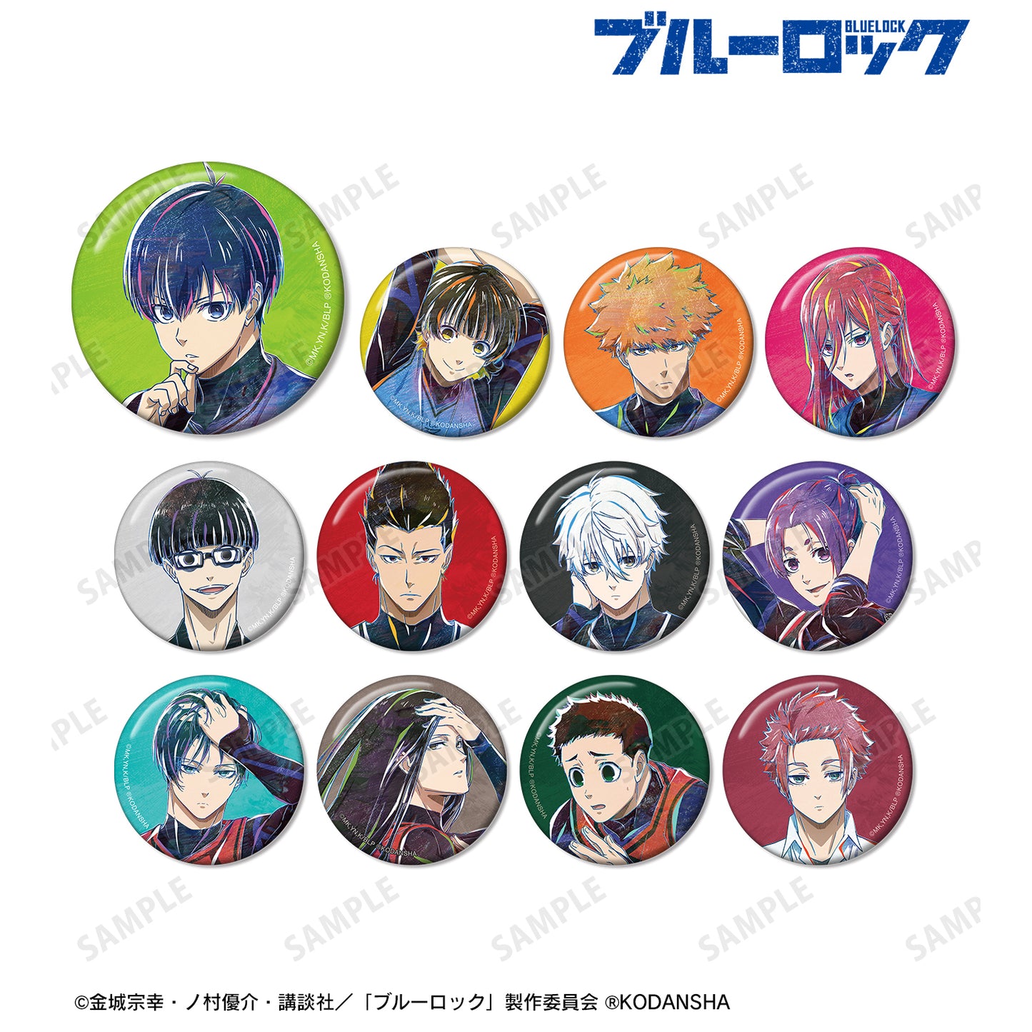 ブルーロック_トレーディング Ani-Art 缶バッジ(単位/BOX)