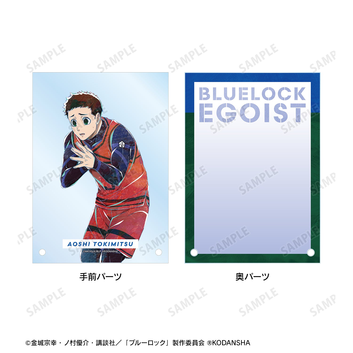 ブルーロック_時光 青志 Ani-Art ダブルアクリルパネル
