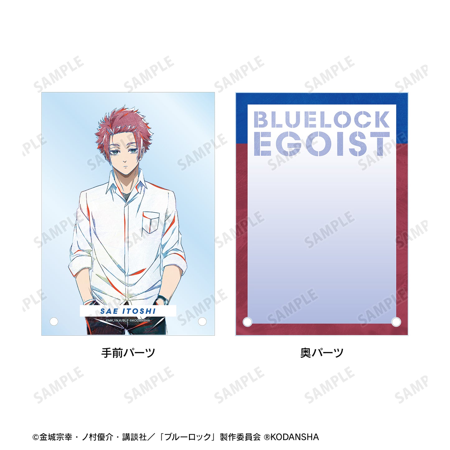 ブルーロック_糸師 冴 Ani-Art ダブルアクリルパネル