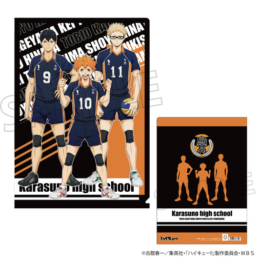 ハイキュー!! TO THE TOP_クリアファイル／ユニフォーム日向＆影山＆月島