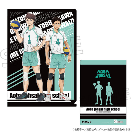 ハイキュー!! TO THE TOP_クリアファイル／ユニフォーム及川＆岩泉