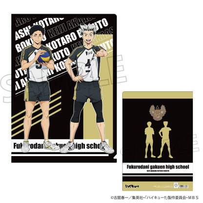 ハイキュー!! TO THE TOP_クリアファイル／ユニフォーム木兎＆赤葦