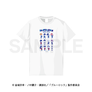 ブルーロック_半袖Tシャツ 08.総柄-L