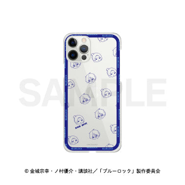 ブルーロック_ 全機種対応ハードスマホケース(iPhone11)09.総柄B