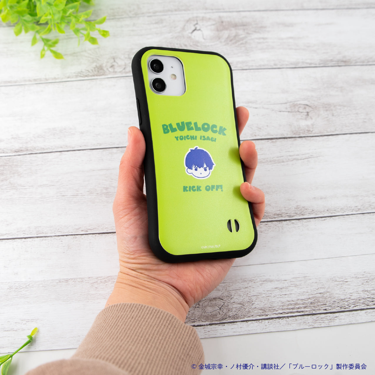 ブルーロック_グリップスマホケース(iPhone11)01.潔 世一