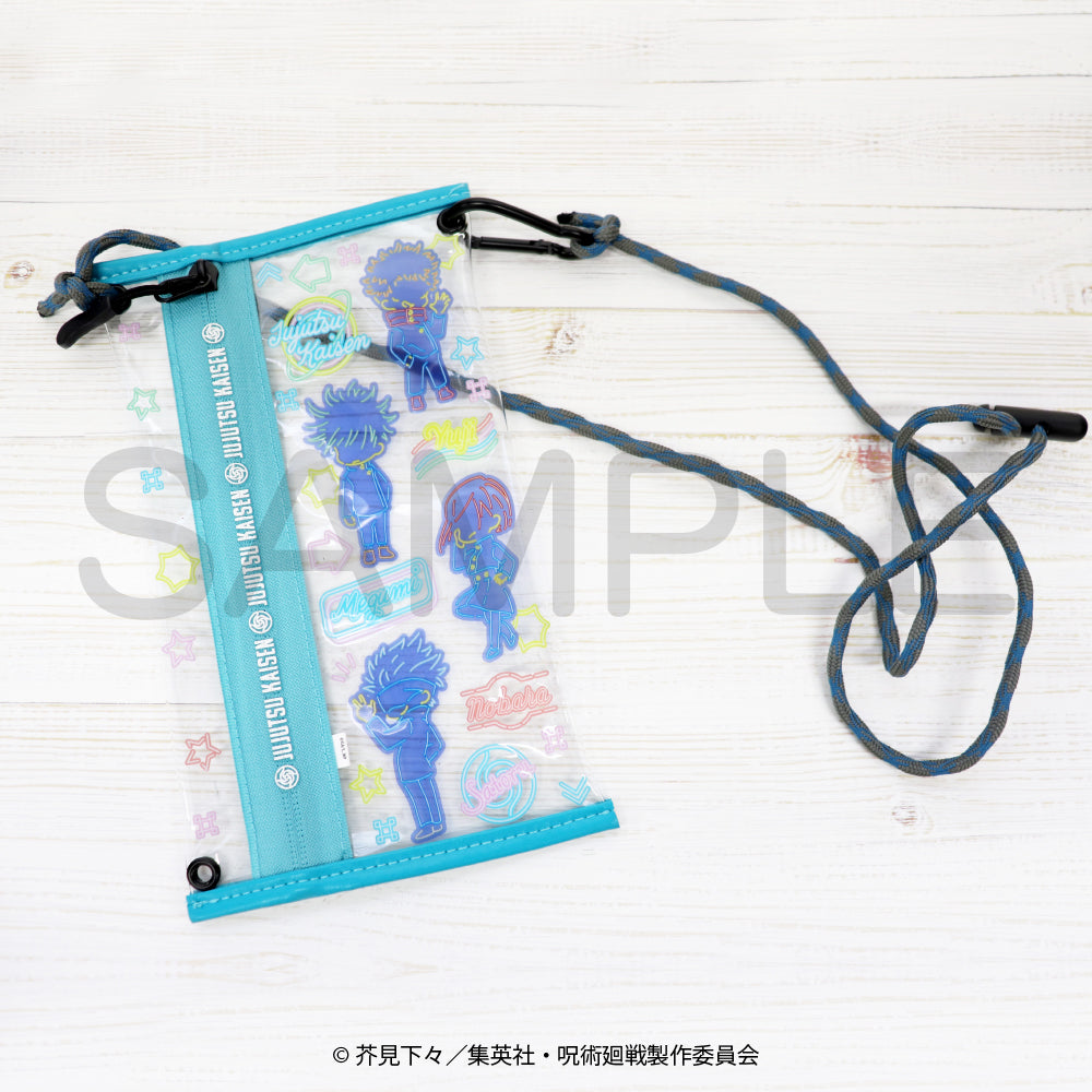 呪術廻戦_ネオンレトロポーチ A