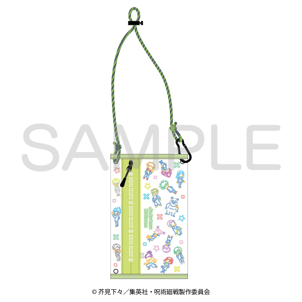 呪術廻戦_ネオンレトロポーチ C