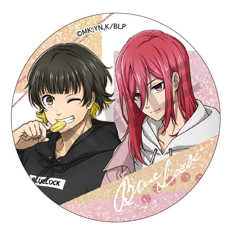 ブルーロック_トレーディンググリッター缶バッジ/パーカー【BOX】