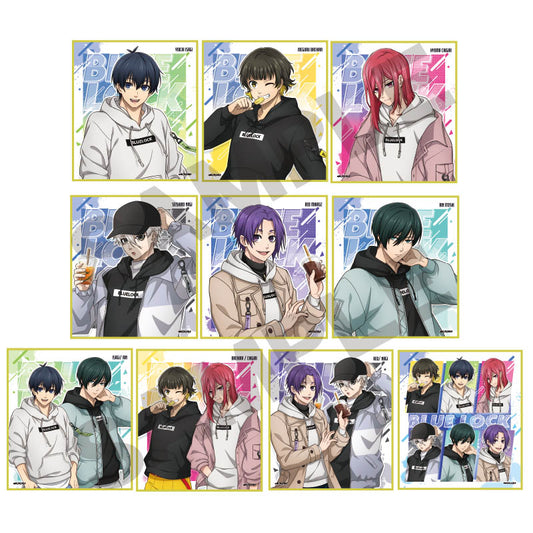 ブルーロック_トレーディングミニ色紙/パーカー【BOX】