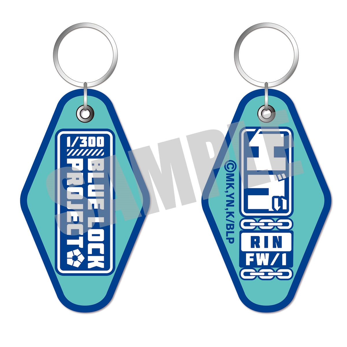 ブルーロック_刺繍キーホルダー 第二弾 糸師 凛