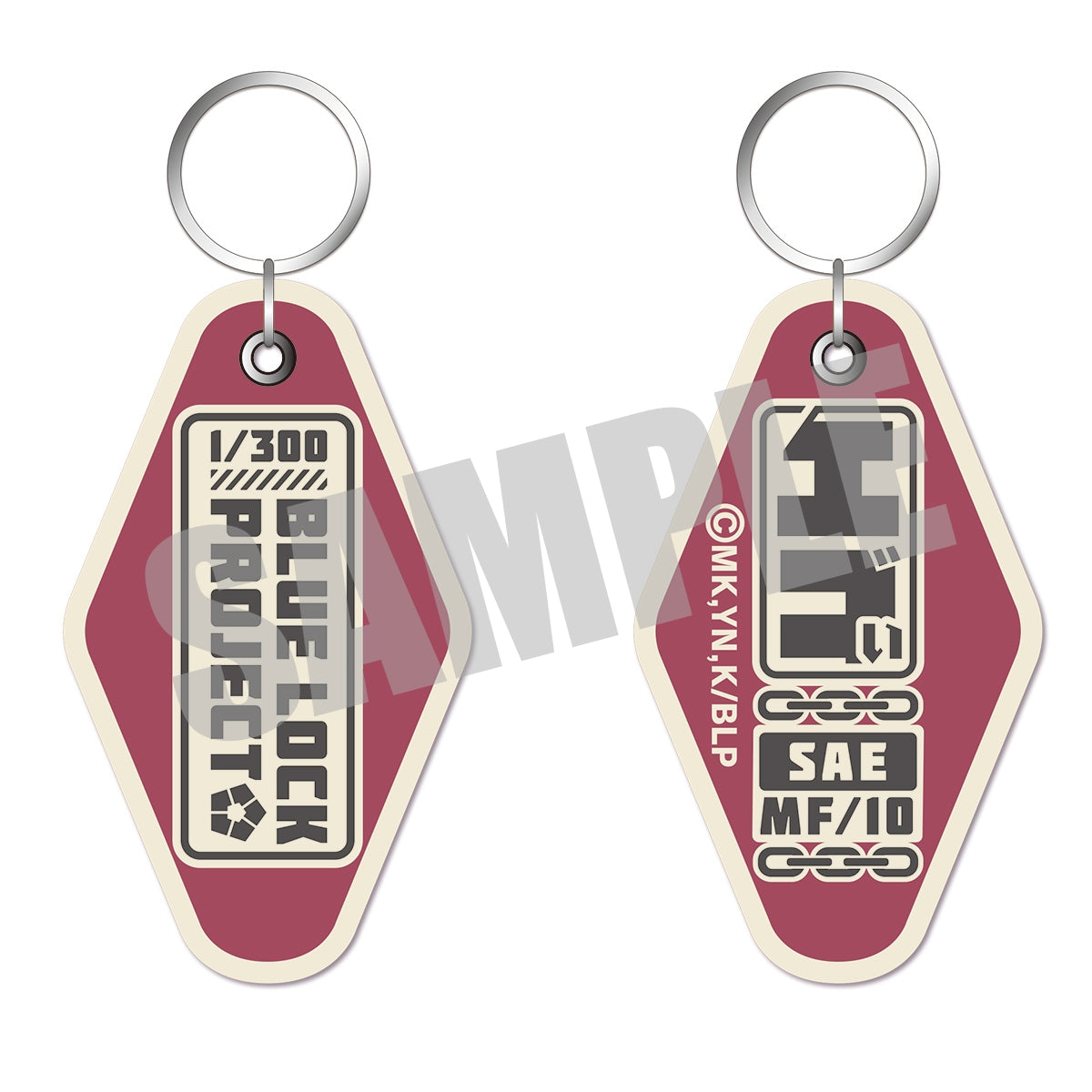 ブルーロック_刺繍キーホルダー 第二弾 糸師 冴