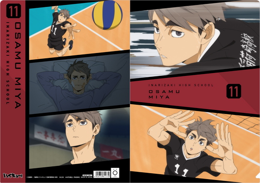 ハイキュー!! TO THE TOP_場面写クリアファイル／稲荷崎高校　宮 治