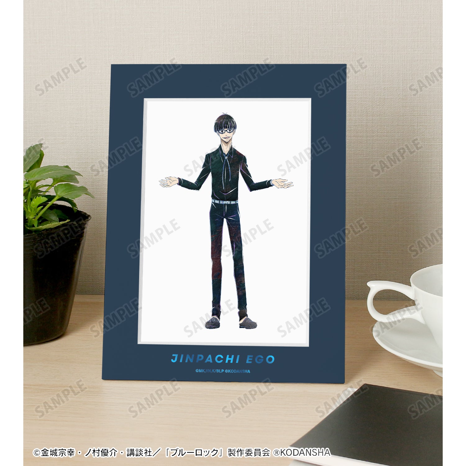 ブルーロック_絵心 甚八 Ani-Art キャラファインマット