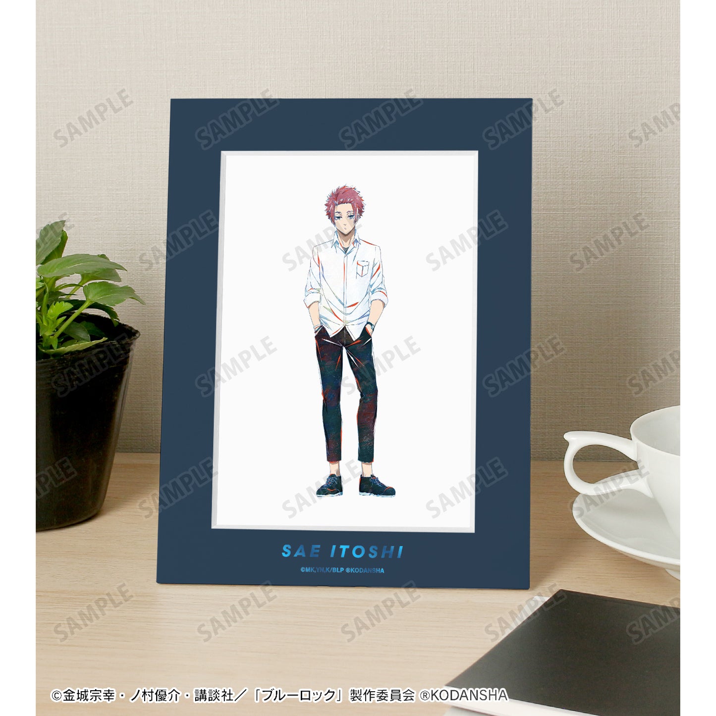 ブルーロック_糸師 冴 Ani-Art キャラファインマット