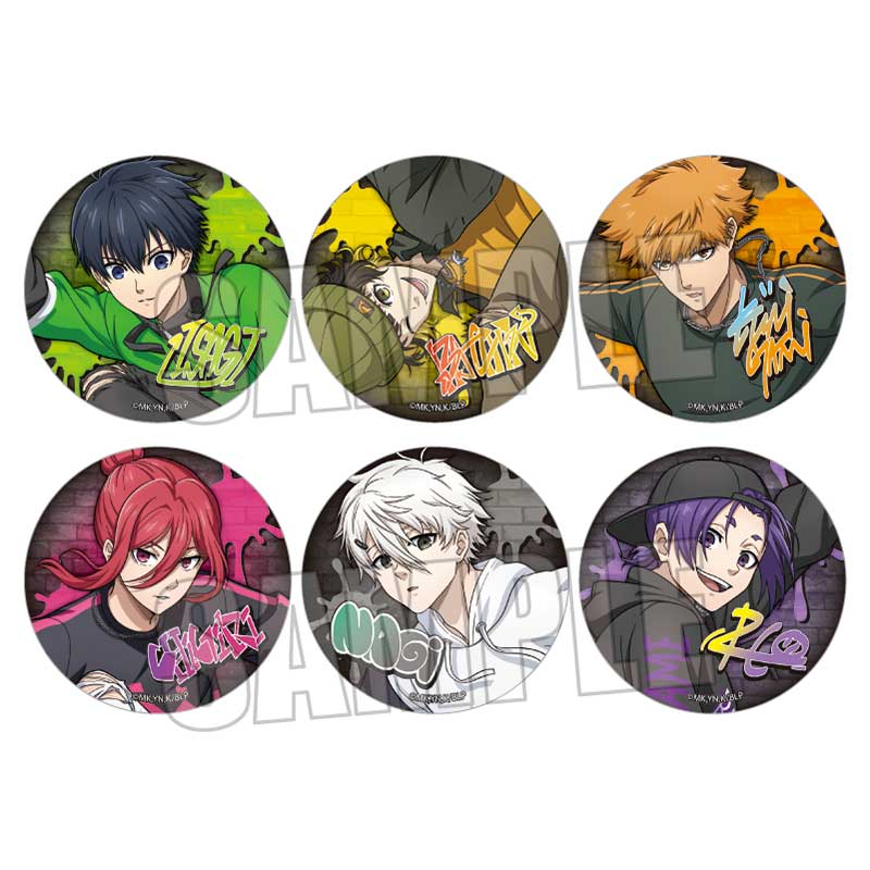 ブルーロック_トレーディング缶バッジ/スケーターver. 1BOX