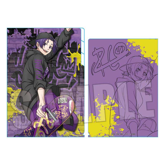 ブルーロック_クリアファイル3ポケット/御影 玲王 スケーターver.