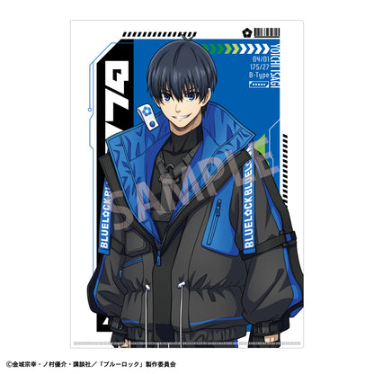 ブルーロック_A4シングルクリアファイル_潔世一_サイバーパンク