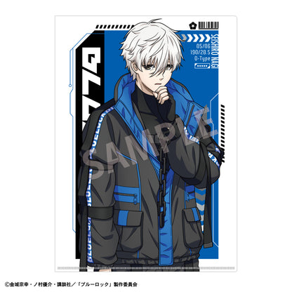 ブルーロック_A4シングルクリアファイル_凪誠士郎_サイバーパンク