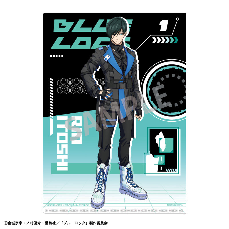 ブルーロック_A4シングルクリアファイル_糸師凛_サイバーパンク