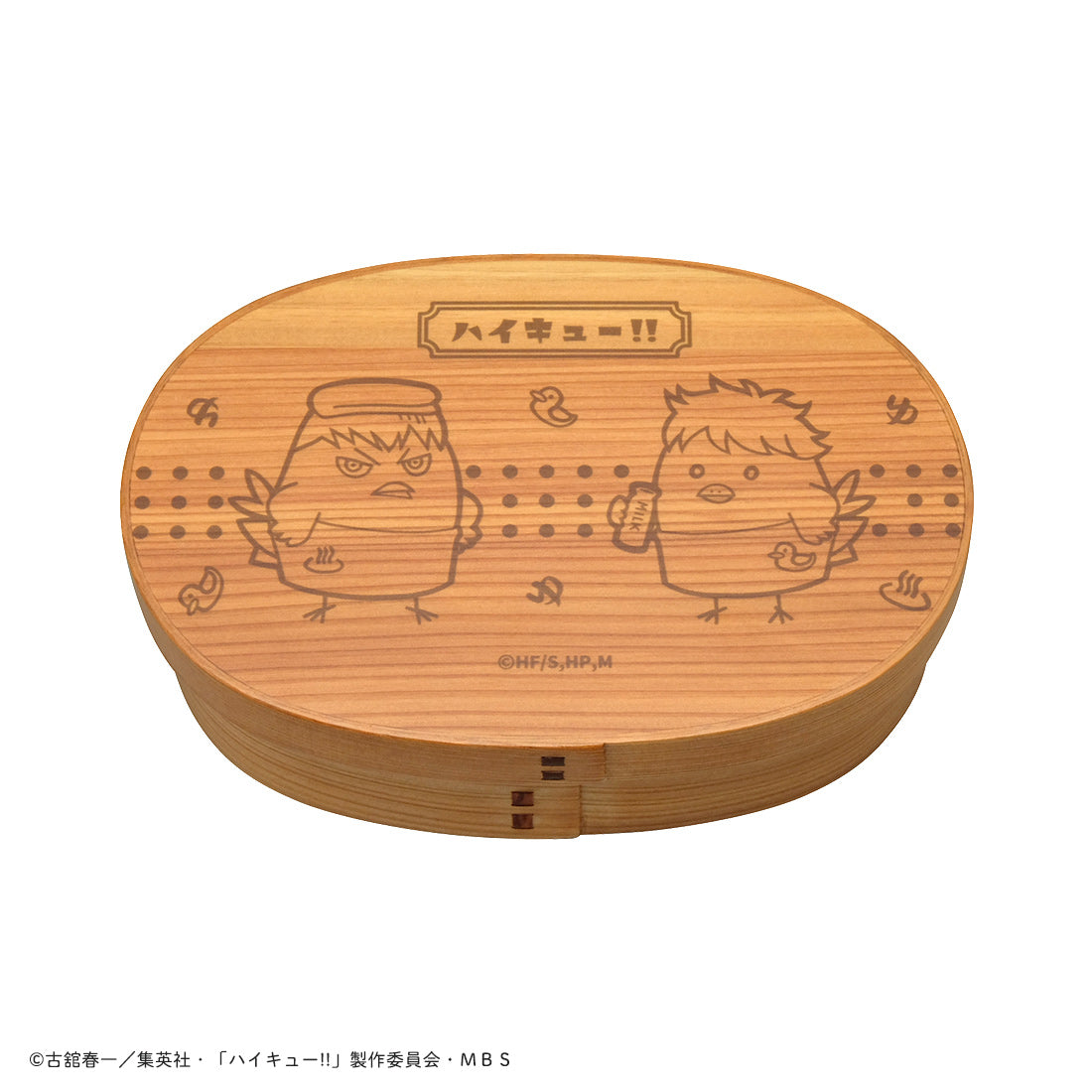 ハイキュー!!_カラスノオンセン 曲げわっぱ弁当箱