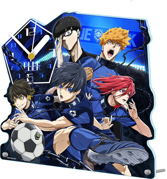 ブルーロック_アクリル置時計