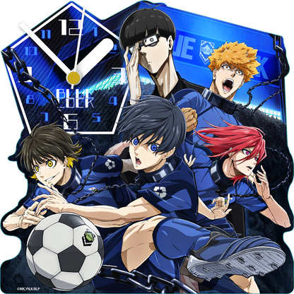 ブルーロック_アクリル置時計