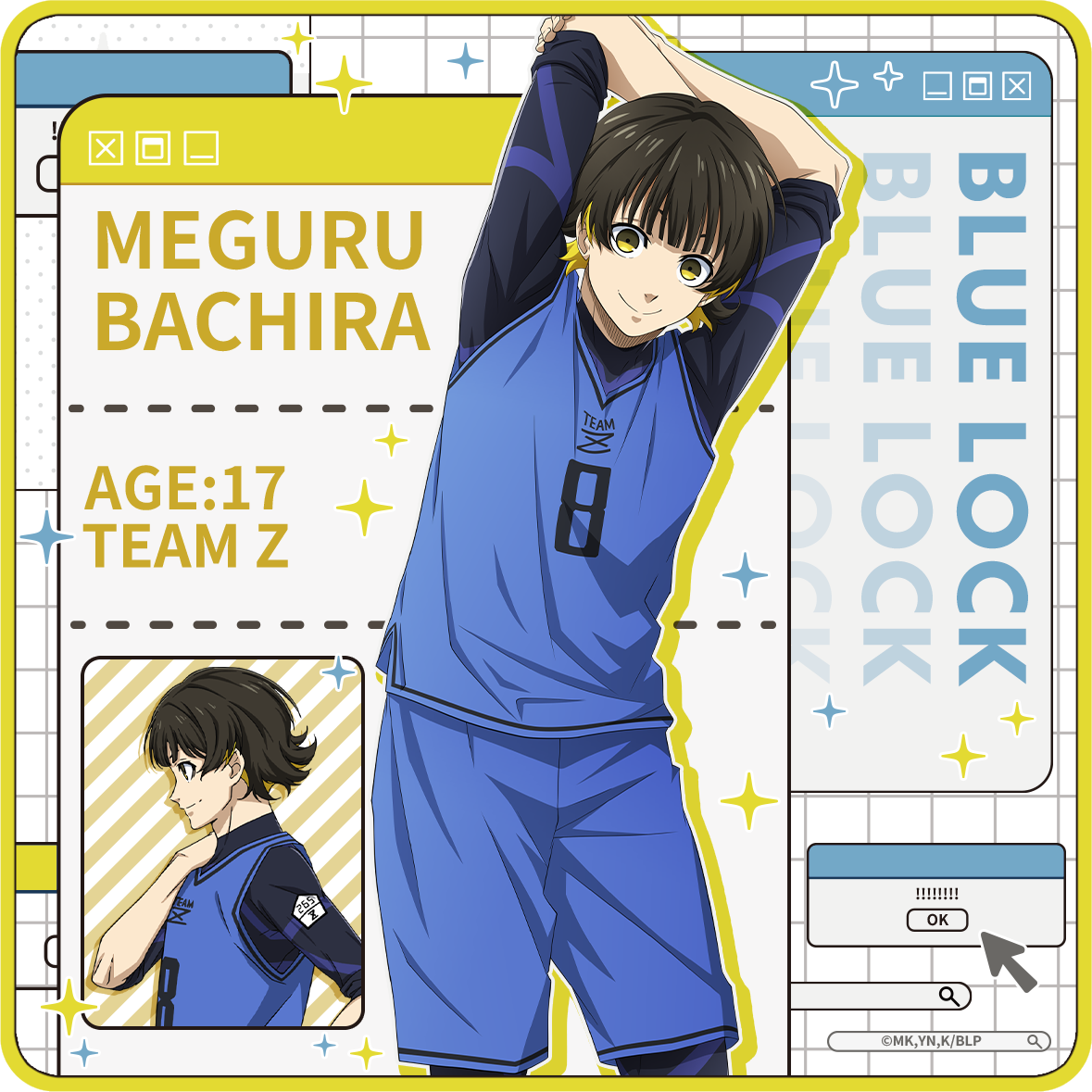 ブルーロック_トレーディングラバーマットコースター 1BOX