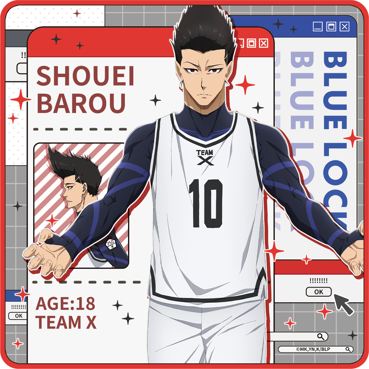 ブルーロック_トレーディングラバーマットコースター 1BOX