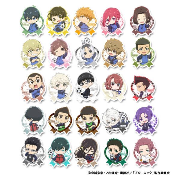ブルーロック_トレーディングクリアステッカー 1BOX