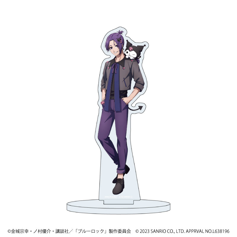 ブルーロック×サンリオキャラクターズ_キャラアクリルフィギュア07/御影玲王×クロミ(描き下ろしイラスト)