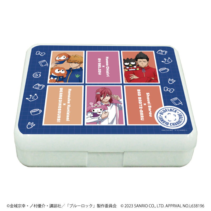 ブルーロック×サンリオキャラクターズ_小物ケース(ラムネ付き)02/デザインB(描き下ろしイラスト)