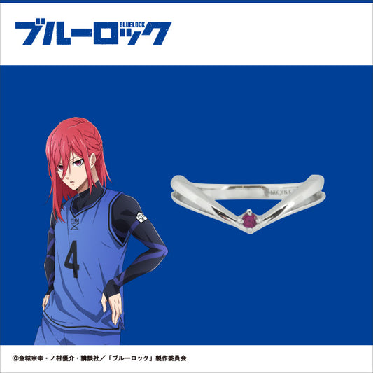ブルーロック_キャラクターモチーフリング＜千切 豹馬＞ 21号