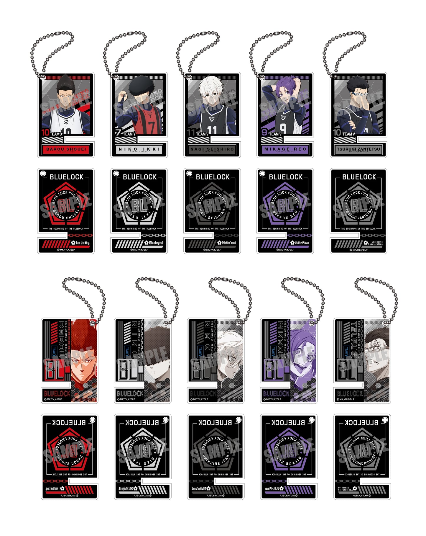 ブルーロック_アクリルミニスマホスタンド 第二弾 剣城 斬鉄