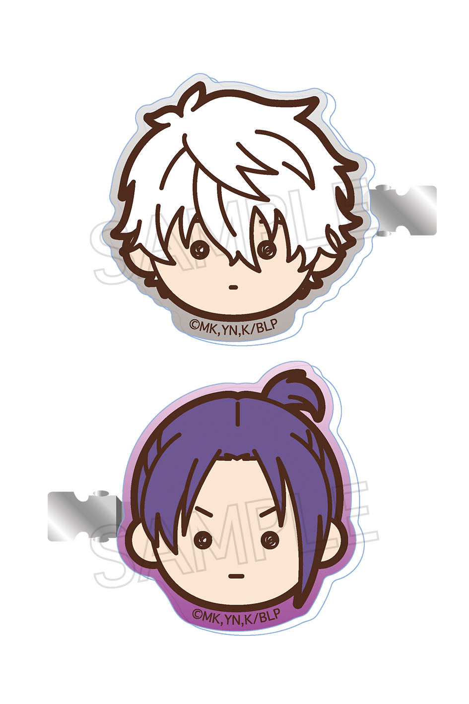 ブルーロック_前髪クリップ 凪 誠士郎&御影 玲王