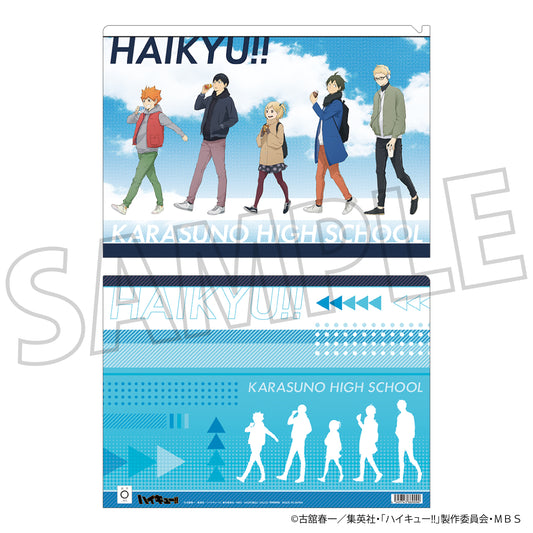 ハイキュー!! TO THE TOP_クリアファイル／烏野高校