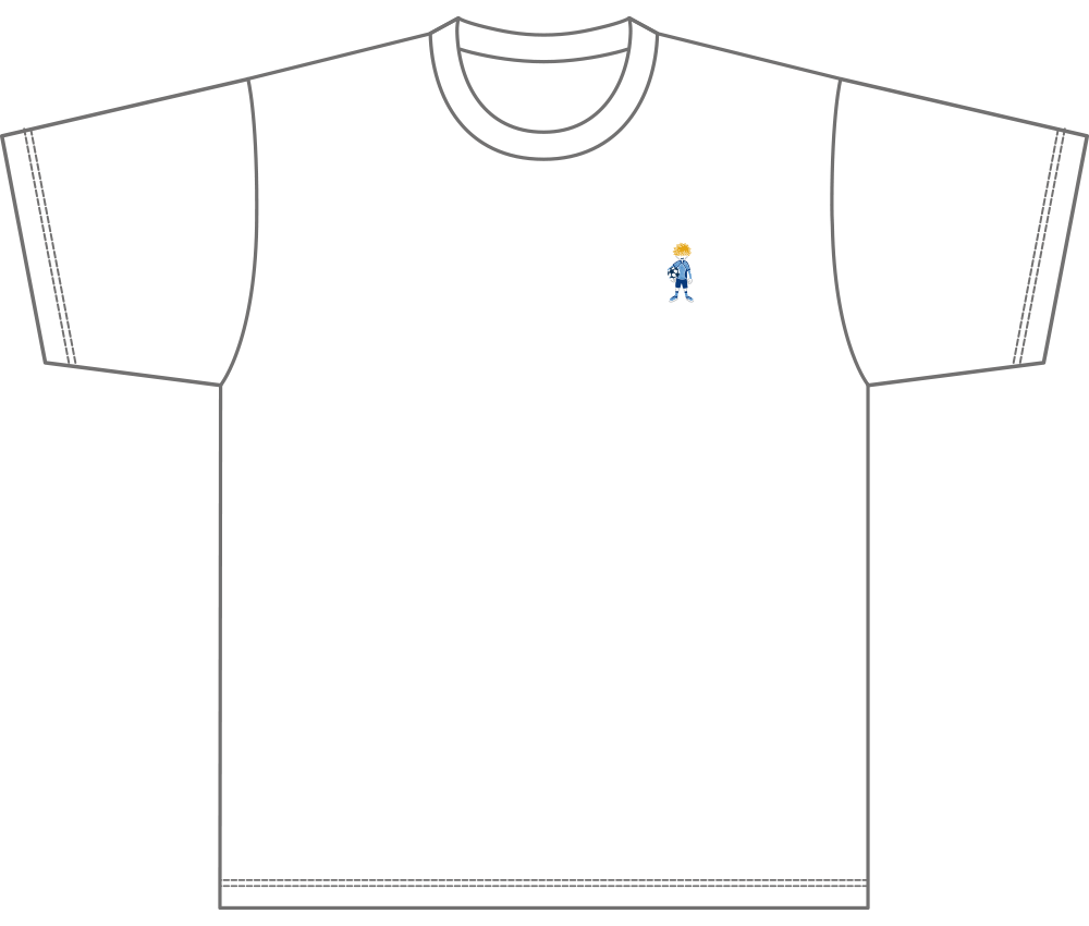 ブルーロック_Tシャツ／ゆるパレット 國神 錬介