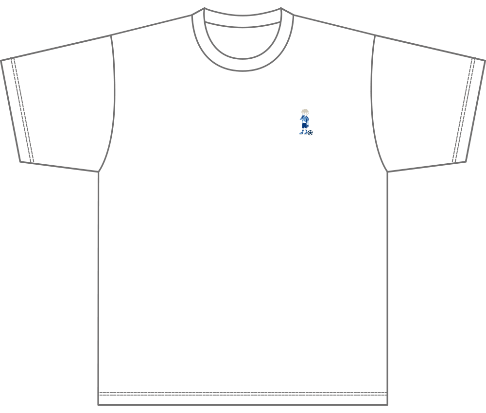 ブルーロック_Tシャツ／ゆるパレット 凪 誠士郎