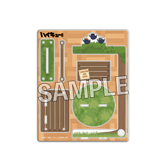 ハイキュー!!_座ぬいのアクリルブランコ 烏野高校