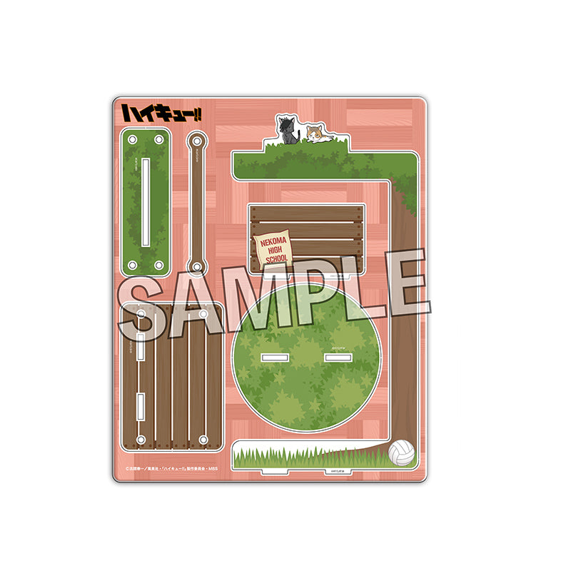 ハイキュー!!_座ぬいのアクリルブランコ 音駒高校