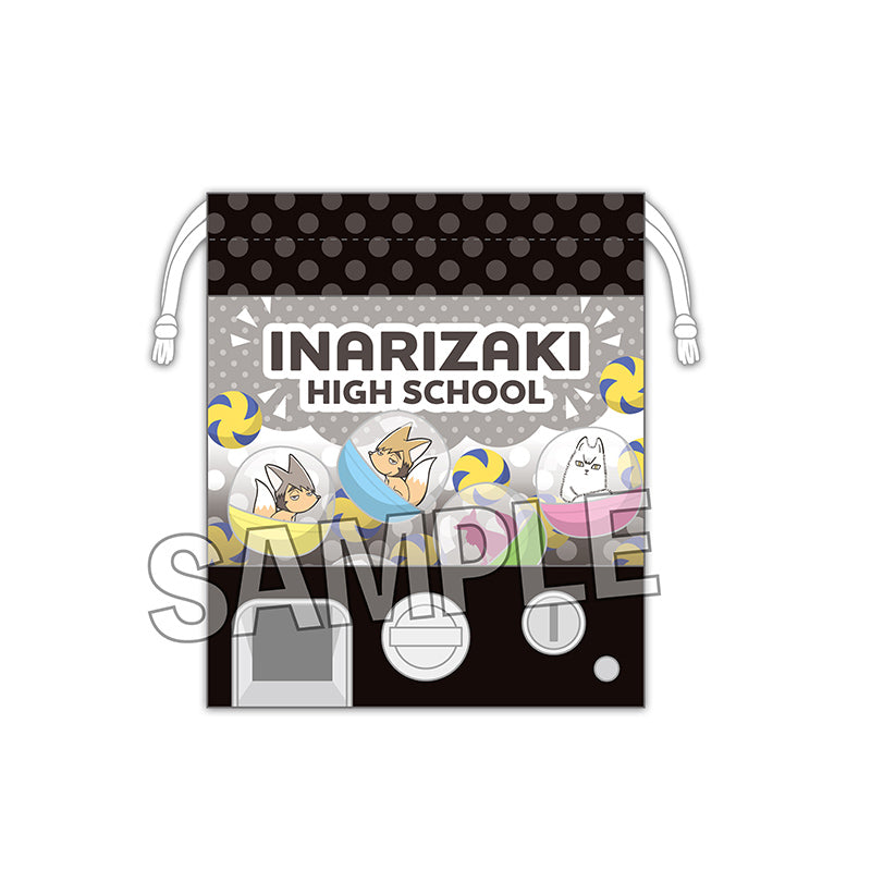ハイキュー!!_座ぬいの窓付き巾着 夏ver. 稲荷崎高校