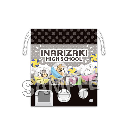ハイキュー!!_座ぬいの窓付き巾着 夏ver. 稲荷崎高校