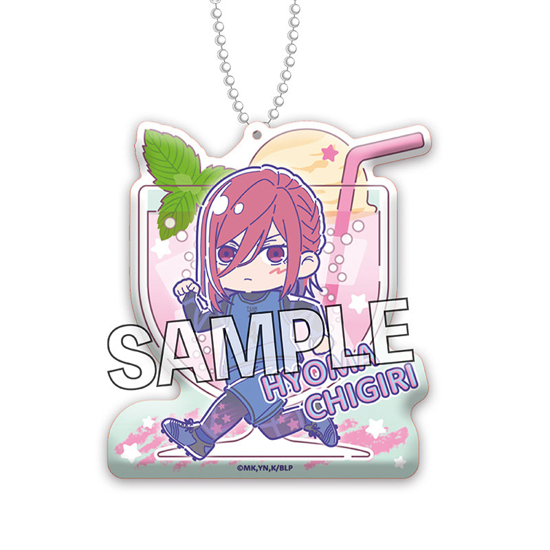 ブルーロック_アクリルキーホルダー めろんぽっぷ☆ 千切豹馬