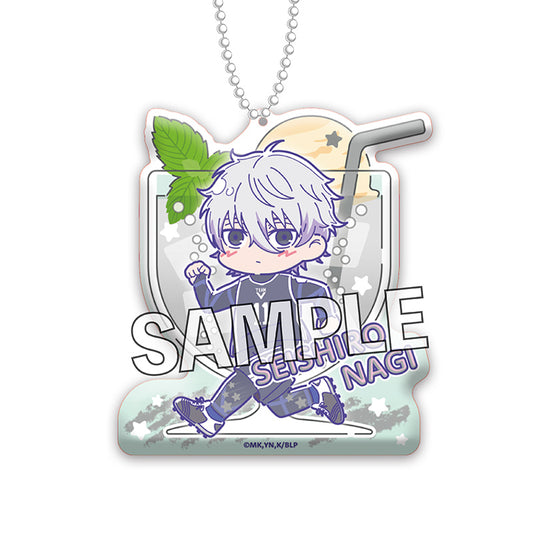 ブルーロック_アクリルキーホルダー めろんぽっぷ☆ 凪誠士郎