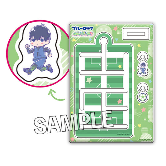 ブルーロック_駆け回れ！フィールドアクリルキーホルダー めろんぽっぷ☆ 潔世一