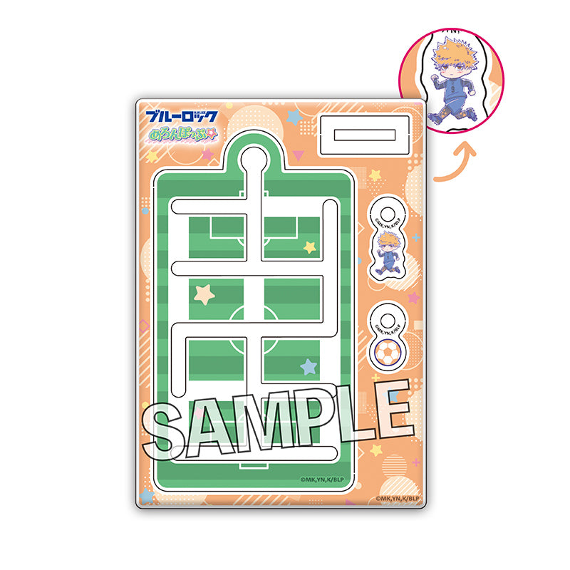 ブルーロック_駆け回れ！フィールドアクリルキーホルダー めろんぽっぷ☆ 國神錬介