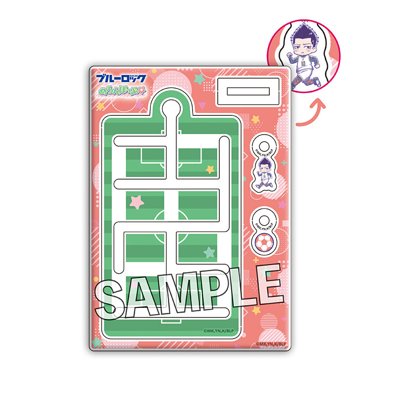 ブルーロック_駆け回れ！フィールドアクリルキーホルダー めろんぽっぷ☆ 馬狼照英
